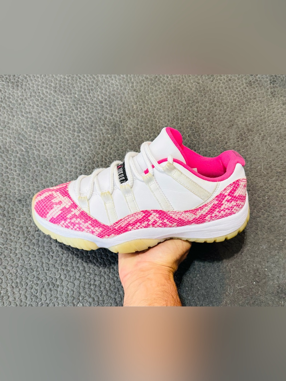 Jordan 11 Retro Low ‘Pink Snakeskin’ 2019 (Sz 10W/8.5M)